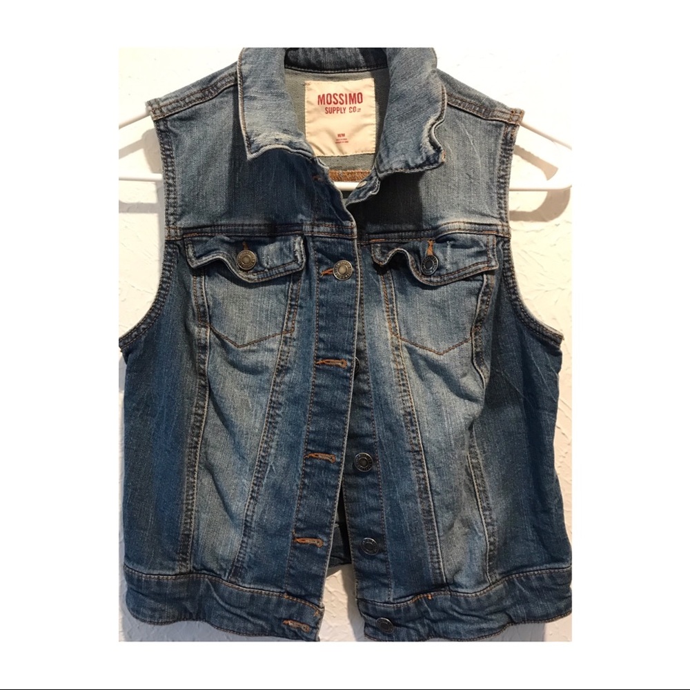 Mossimo denim vest